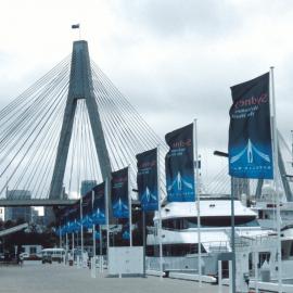 Luxury boats, Rozelle Bay, Sydney, 2000