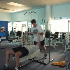 Using the Gym at King George V Recreation Centre, The Rocks, Sydney, 2000