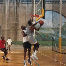 Basketball at King George V Recreation Centre, Cumberland Street Sydney, 2000