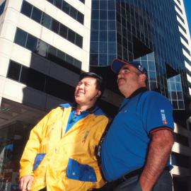 Council staff at the Marathon at Bathurst Street Sydney, 2000