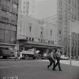 Prince Edward Theatre demolition, Elizabeth Street Sydney, 1966