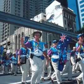 Olympic Volunteers Parade and Civic Reception, Park Street Sydney, 2000