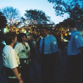 Homeless Outreach Service at Belmore Park Olympic Live Site Haymarket, Sydney, 2000