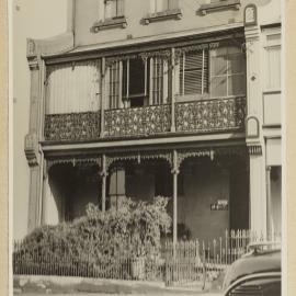 Print - Terrace house, unknown address, circa 1939