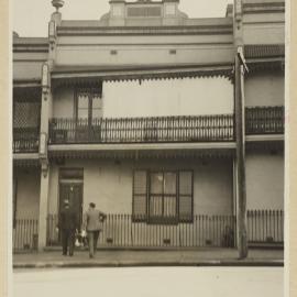 Print - Terrace house, unknown address, circa 1939