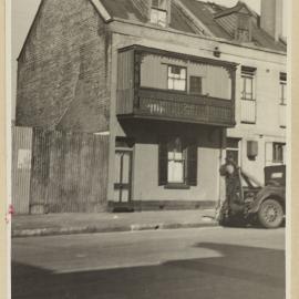 Print - Terrace house, unknown address, circa 1939