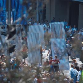 Olympic Volunteers Tickertape Parade, George Street, Sydney, 2000