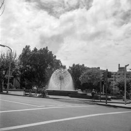 El Alamein Fountain, Fitzroy Gardens, Macleay Street Potts Point, 1967