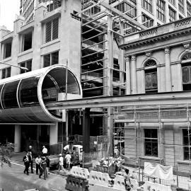School of Arts, Citibank Building and monorail station, Pitt Street Sydney, 2000