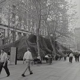 Harbour of Flowers sculpture, Martin Place Sydney, 1998