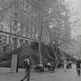 Harbour of Flowers sculpture, Martin Place Sydney, 1998