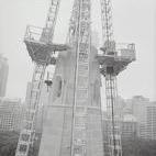 Construction of the spires, St Mary's Cathedral, St Marys Road Sydney, 2000