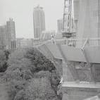 Construction of the spires, St Mary's Cathedral, St Marys Road Sydney, 2000