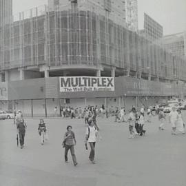Construction of the Citibank Centre building, Park Street Sydney, 1999