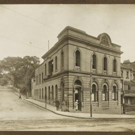 Print - William Street Post Office building, corner William and Rosebank Streets Darlinghurst, 1916
