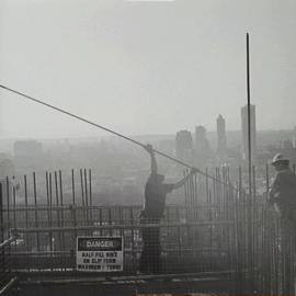 Scaffolding, Citibank Centre, Park Street Sydney, 1999