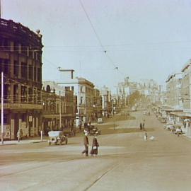 William Street after reconstruction, Darlinghurst, 1934