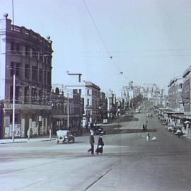 William Street after reconstruction, Darlinghurst, 1934