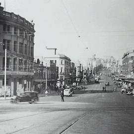 Intersection of William Street and Yurong Street, Darlinghurst, 1934