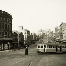 Intersection of William Street and Yurong Street Darlinghurst, 1934