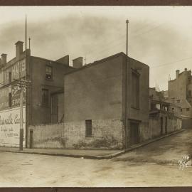 Print - Parker Building, corner of William Street and Premier Lane Darlinghurst, 1916