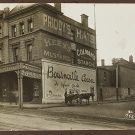 Print - Parker Building on corner William and Rosebank Streets Darlinghurst, 1916