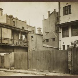 Print - Buildings in Kirkton Road Darlinghurst, 1916