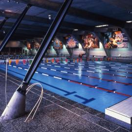Annette Kellerman mural at Cook and Phillip Park Aquatic Centre, College Street Sydney, 2000