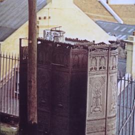 Cast iron urinal, Observatory Hill Park Millers Point, 1960