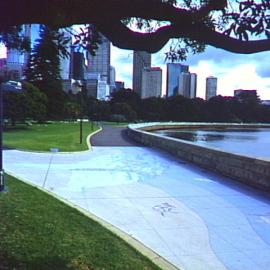 Wuganmagulya (Farm Cove) installation, Royal Botanic Gardens, 2000