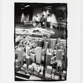 Model makers, Town Hall House, Kent Street Sydney, 1996