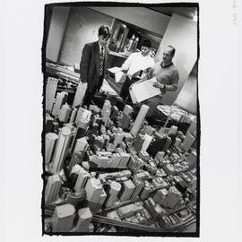 Model makers, Town Hall House, Kent Street Sydney, 1996