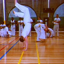 Demonstration gymnastics, King George V Recreation Centre, Cumberland Street The Rocks, 1998