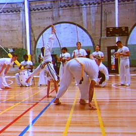 Demonstration gymnastics, King George V Recreation Centre, Cumberland Street The Rocks, 1998