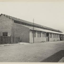 Print - Construction of the Municipal Council of Sydney Electricity Depot Camperdown, 1919