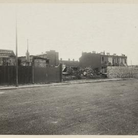 Print - Construction of the Municipal Council of Sydney Electricity Depot Camperdown, 1919
