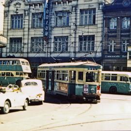 Traffic in George Street, Haymarket,1958