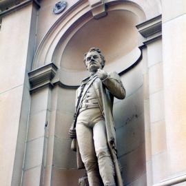 Statue of explorer Gregory Blaxland, Lands Department Building Bridge Street Sydney, 2001