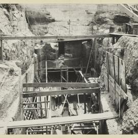 Print - Pyrmont Power Station Salt water conduit Pyrmont, 1921