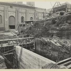 Print - Pyrmont Power Station Salt water conduit Pyrmont, 1921