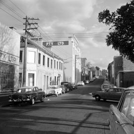 McElhone Street Woolloomooloo, 1968
