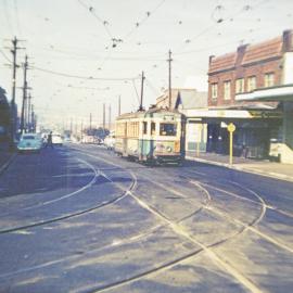 Traffic in South Dowling Street, 1959
