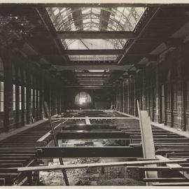 Print - Alterations to the Queen Victoria Building (QVB) Sydney, 1918