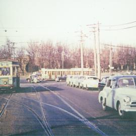 Traffic in Dacey Avenue, Kensington