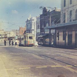 Tram in Cleveland Street