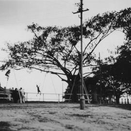 Swings, Moore Park Children's Playground, corner Moore Park Road and Anzac Parade Moore Park, 1936