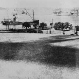 Dawes Point Reserve East, Hickson Road Dawes Point, 1935