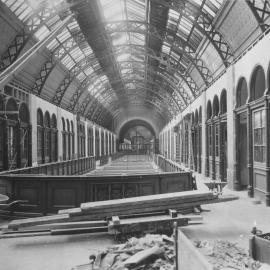 Print - Alterations to the Queen Victoria Building (QVB) Sydney, 1918