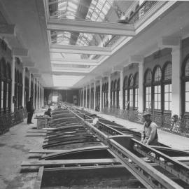 Print - Alterations to the Queen Victoria Building (QVB) Sydney, 1918