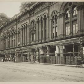 Print - Alterations to the Queen Victoria Building, George Street Sydney, 1918